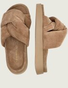 Inuikii Șlapi SOFT CROSSED | piele întoarsă