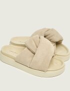 Inuikii Șlapi SOFT CROSSED | piele întoarsă