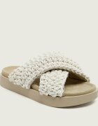 Inuikii Șlapi WOVEN | piele întoarsă