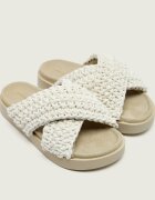 Inuikii Șlapi WOVEN | piele întoarsă