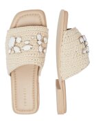Inuikii Șlapi Woven Strap Stones cu adaos de piele