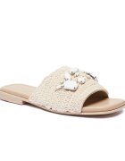 Inuikii Șlapi Woven Strap Stones cu adaos de piele