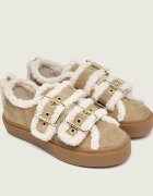 Inuikii Sneakers Low | shearling | piele întoarsă