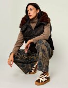 Inuikii Teniși din piele Velcro | shearling