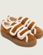 Inuikii Teniși din piele VELCRO | shearling