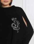John Richmond Pulover MORON | Oversize fit cu adaos de lână