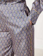 Joop! De satin pantaloni Panja | Loose fit