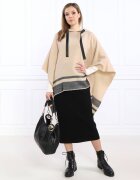 Joop! Poncho | Relaxed fit cu adaos de lână