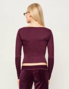 Juicy Couture Bluză Mia Boat | Slim Fit