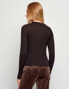 Juicy Couture Bluză Sheer | Slim Fit