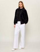 Juicy Couture Hanorac HALAN OVERSIZED ZIP THRU HOODIE | Regular Fit