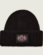 Juicy Couture Șal + căciulă CHEETAH CREST cu adaos de lână
