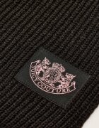 Juicy Couture Șal + căciulă CHEETAH CREST cu adaos de lână