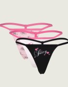 Juicy Couture Tanga 3-pack 3 Heart
