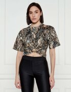 Just Cavalli Bluză | Cropped Fit