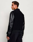 Just Cavalli De lână geacă bomber | regular fit cu adaos de piele