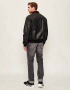 Just Cavalli Geacă de piele bomber | regular fit