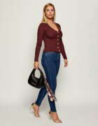 Just Cavalli Geantă hobo + eșarfă pătrată