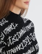 Just Cavalli Rochie cu adaos de lână