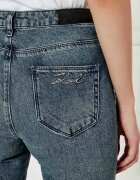 Karl Lagerfeld Blugi | Straight fit | high rise