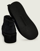 Karl Lagerfeld Bocanci THERMO Lo Pull On | piele întoarsă