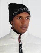 Karl Lagerfeld Căciulă BEANIE cu adaos de lână