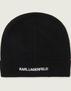Karl Lagerfeld Căciulă k/essential beanie cu adaos de lână și cașmir