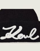 Karl Lagerfeld Căciulă k/signature cu adaos de lână