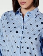 Karl Lagerfeld Cămașă IKON AOP | Loose fit