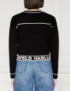 Karl Lagerfeld Cardigan | Regular Fit cu adaos de lână