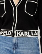 Karl Lagerfeld Cardigan | Regular Fit cu adaos de lână