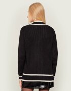 Karl Lagerfeld Cardigan Soutache autograph cu adaos de lână