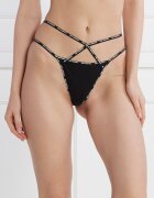 Karl Lagerfeld Chiloți brazilieni mini logo strappy brief