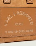 Karl Lagerfeld Cufăr K/Daily | piele întoarsă cu adaos de piele