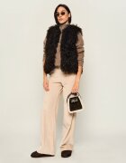 Karl Lagerfeld Cufăr K/Signature | piele întoarsă | shearling