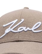 Karl Lagerfeld De lână șapcă baseball k/signature