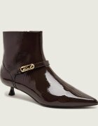 Karl Lagerfeld De piele botine cu toc Pasha