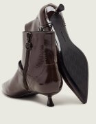 Karl Lagerfeld De piele botine cu toc Pasha