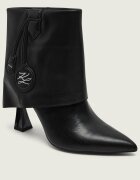 Karl Lagerfeld De piele botine cu toc subțire Debutante