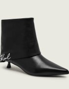 Karl Lagerfeld De piele botine cu toc subțire Pasha