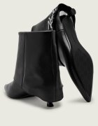 Karl Lagerfeld De piele botine cu toc subțire Pasha