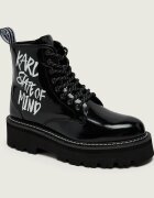 Karl Lagerfeld De piele botine Kyla Karl State of Mind