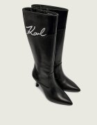 Karl Lagerfeld De piele cizme SIENNA