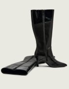 Karl Lagerfeld De piele cizme SIENNA