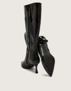 Karl Lagerfeld De piele cizme SIENNA