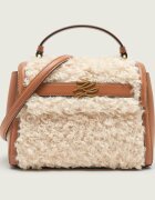 Karl Lagerfeld De piele cufăr K/Autograph | shearling