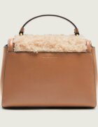 Karl Lagerfeld De piele cufăr K/Autograph | shearling