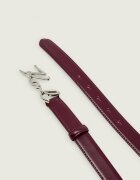 Karl Lagerfeld De piele curea k/signature h2.5