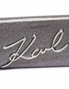 Karl Lagerfeld De piele geantă pe umăr K/Signature 2.0