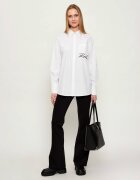 Karl Lagerfeld De piele geantă shopper K/trunk